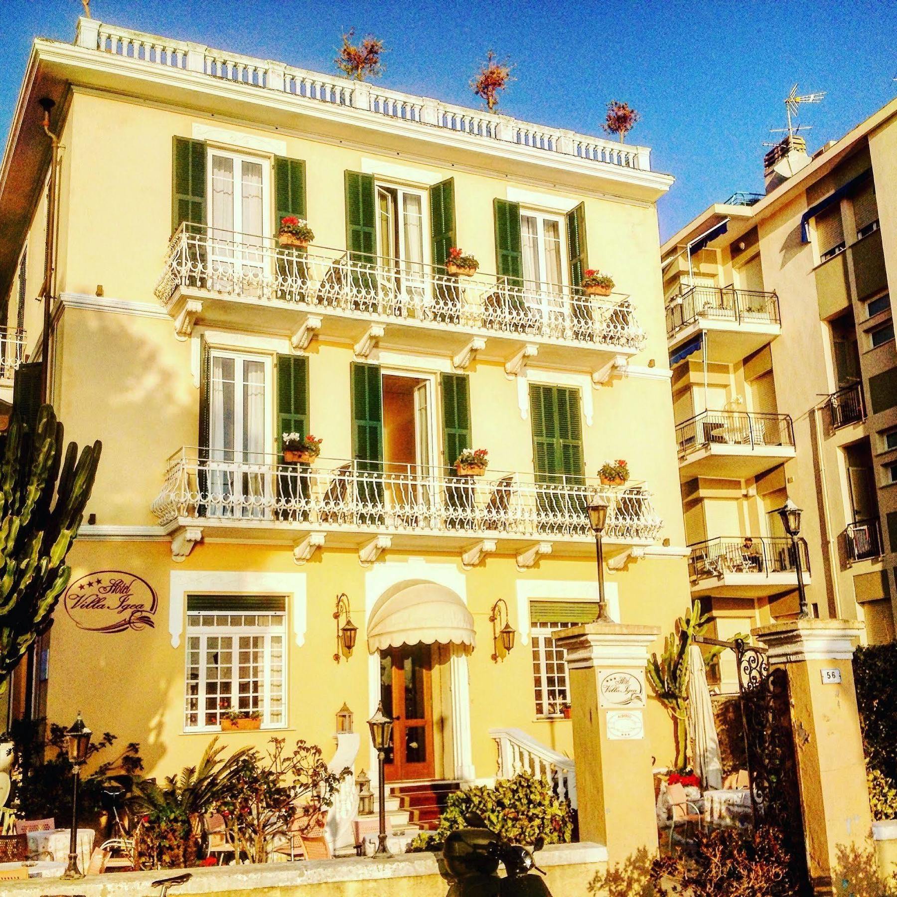 Hotel Villa Igea Alassio Esterno foto